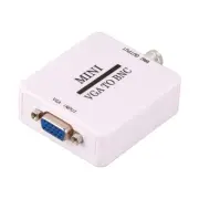 VGA To BNC Converter HD VGA To BNC Video Adapter Mini 1080P Audio Converter For