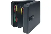 Helix Combination Lock Key Cabinet Safe Box 50 Keys Keysafe Black