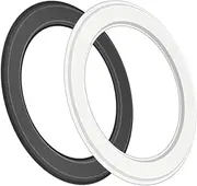VIPMOON for MagSafe Ring, 2-Pack Powerful Magnetic Ring Sticker Compatible with Mag Safe Magnetic Wireless Charger Case for iPhone 16 15 14 13 12 Pro Max Galaxy Series