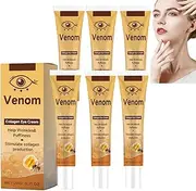 Bee Venom Collagen Eye Cream, Bee Venom Hydrating Eye Cream, Under Eye Cream, Eye Cream Anti Aging, Instant Eye Firming Cream, Anti-Aging Eye Treatment, Reduces Wrinkles, Puffiness (6pcs)