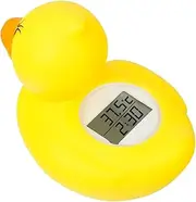 Baby Bath Thermometer, New Upgraded Digital Water Thermometer with 3 Color Backlight and Temperature Warning, Safe Bath Floating Toy for Babies and Toddlers (Duck)