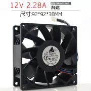 Delta TFB0912UHE 12V 2.28A 9038 9CM 5000rpm Violent Car Modified Cooling Fan