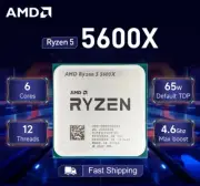 AMD R5 5600X New Ryzen 5 5600X 3.7 GHz 6-Core 12-Thread CPU 7NM 65W L3=32M 100-0
