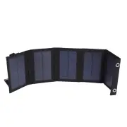 Outdoor Hiking Waterproof Solar panel 5V 7W For Iphone Samsung power bank Solar USB Portable Solar Charger 10W camping A