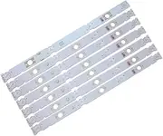 BGBLKLGPPN LED Backlight Lamps Strip Compatible with Sony 48" TV KDL-48W650D LB48009 V0_03 M30900 NS6S480DND02 LSY480WN02-301 KDL-48W653 LS TV Light Strip