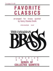 Canadian Brass Book of Favorite Classics Bb Trumpet 2 Intermediate Sheet Music