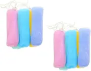 MUSISALY Net Soap Storage 10 Pack Soap Net for Exfoliation Body Scrubbing Easy to Use Dry Random Color
