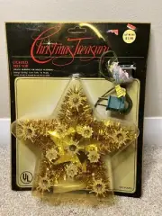 Vintage Tree Topper STAR Lighted