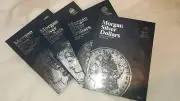 Four WHITMAN Morgan Dollar 1878-1921 Folders Albums #9082, 9083, 9084, 9085