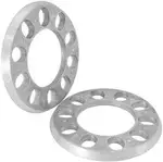 Aeroflow Slip On Wheel Spacers 7/16" 11mm Pair Alloy 5X 4.5"-5" Bc - AF3100-0002