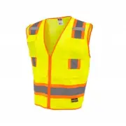 Radians SV69-2ZGM-4X High Visibility/Type R Class 2 Vests Hi-Vis Green - Size 4X
