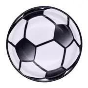 7 Inch Plate x 8PCS New Soccer Tableware Party Supplies Kids Football Birthday Decoration