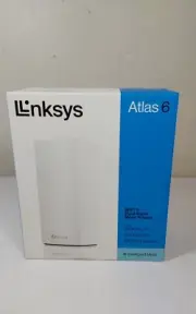 Linksys Atlas 6 Dual Band Mesh WiFi Device New In Box