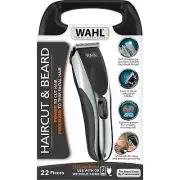 Wahl HAIRCUT & BEARD KIT Rechargeable Hair Clipper Trimmer WORLDWIDE VOLTAGE HQ