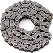 428H 80 Links Chain Heavy Duty Steel Chain Replacement for Mountain Bike Motorcycle ATV Off Roader