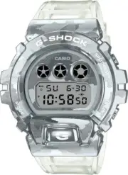 BRAND NEW Casio G-Shock SKELETON CAMO Silver Digital Mens Watch GM6900SCM-1