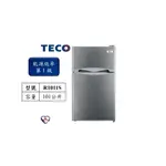 【TECO 東元】 101公升 定頻雙門 除霜溫控 小冰箱 一級能效 R1011S