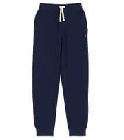 [Polo Ralph Lauren Kids] Polo Ralph Lauren Kids Cotton-blend jersey trackpants Y 6-7 blue