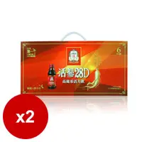 在飛比找ETMall東森購物網優惠-即期品 正官庄 活蔘28D禮盒 8入盒裝x2盒 到期日202