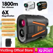 1800m Laser Range Finder Golf Rangefinder 6x optical magnification telescope USB