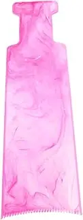 DECORNIJIA Salon Grade Hair Dyeing Paddle Plastic Highlighting Board Dye Comb for Home Use