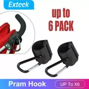Pram Hook Baby Kids Stroller Hooks Shopping Bag Clip Carrier Pushchair Hanger