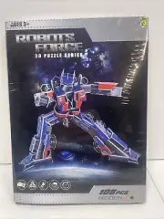 3D Puzzle Toys 3D Robots Force Puzzle New 108 Pieces - New in box