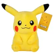 Poke-mon Pikachu Plush Stuffed Doll Soft Toy Kid Cute Birthday Gift 23CM Child