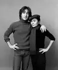 John Lennon and Yoko Ono on November 2 1980 Historic Old Photo 11