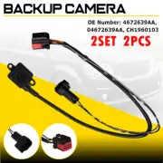 2X 170°Car Parking Assist Camera 4672639AA for Dodge Grand Caravan 2011-2020 EOU