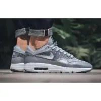 在飛比找Yahoo!奇摩拍賣優惠-NIKE AIR MAX 1 ULTRA FLYKNIT 銀