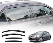 OAD4X4 Weathershields Compatible with Toyota Corolla Hatch 2007-2012, Weather Shields Window Visors Wind Deflectors Sun Rain Guard 4PCS Set