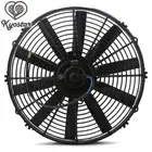 Universal 14'' 12V Slim Fan Push/Pull Electric Radiator Engine Oil Cooling Fan