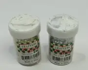 Crafter’s Edition Glitter New Silver & Gold ( 1 Mini Container Of Each Color)