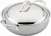 Hestan - NanoBond Collection - Stainless Steel Dutch Oven, Induction Cooktop Compatible, 5 Quart