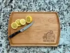 Books With A Cup Cutting Board | Reading Novels Charcuterie Board | Custom
