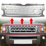 For Land Rover Discovery LR3 Front Grille Bumper HoneyComb Mesh Silver 2003-09 (for: Land Rover)