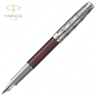 【PARKER】《派克 卓爾致臻 18K F尖 典藏紅鋼筆》買就送派克鋼筆墨水！