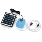Solar Powered Aquarium Air Pump Waterproof USB Oxygenator Aerator Air Pump
