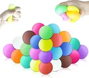 Fidget Toy Stress Cube Squishy Sensory Fidget Toys for Anxiety Stress Relief for Kids Adults Children Teens, Hand Therapy Sensory Squishy Ball(24 Mini Slow Rising Stress Ball)