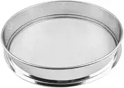 Soil Garden Sieve,Large Garden Riddle Sieve Compost Sieve,Garden Riddle Fine Mesh Soil Sieve Garden Sieve 0.3cm Grit for Stone Sand Gardening Tool (Round)