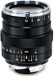 ZEISS Ikon Distagon T* ZM 1.4/35 Wide-Angle Camera Lens for Leica ZM-Mount Rangefinder Cameras, Black