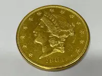 在飛比找Yahoo!奇摩拍賣優惠-[老排的收藏]~~紀念錢幣~1904年自由女神頭像雙鷹20元
