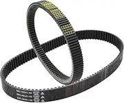 Motorcycle Gearbox Clutch Drive Belt Drive Belt Compatible With Yamaha XP 500 XP 530 TMAX 500 530 T-MAX T MAX 2012 2013 2014 2015 2016(Set)