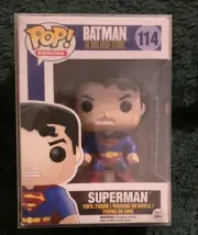 Funko Pop SUPERMAN 114 From Batman The Dark Knight Returns In Protector BNIB