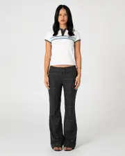 Step Closer Polo Baby Tee