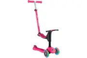 Globber - Go Up Sporty Lights V2 - Fuchsia/dark Pink Scooter