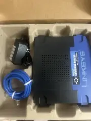 New Linksys EtherFast BEFSR41 cable/DSL router with 4-port switch (w/LAN cable)