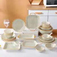 在飛比找樂天市場購物網優惠-家用米飯碗陶瓷碗面碗單個吃飯碗餐具碗碟套裝碗盤日式小湯碗