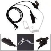 2 Pin Covert Acoustic Tube Mic Earpiece Headset for Baofeng Kenwood UV-5R Radios